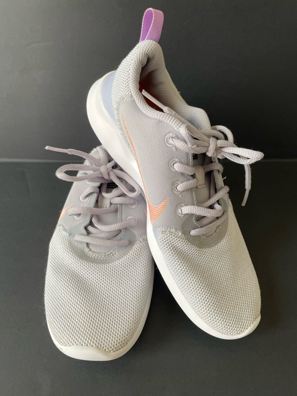 Women’s Nike Flex Experience Run Lilac Atomic Orange Sz 8 Athletic Running Shoes